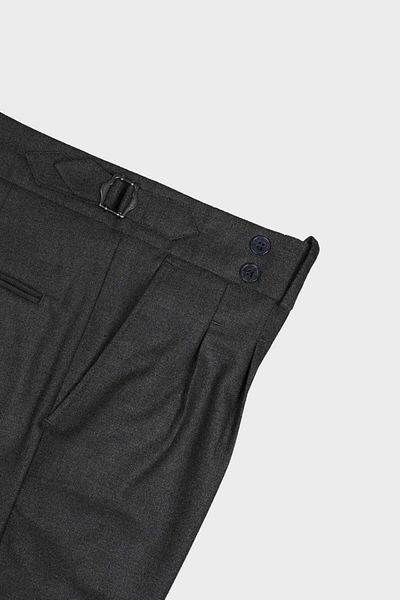 Kadir Büyükkaya Double Pleat Men's Trousers-Kax2220W