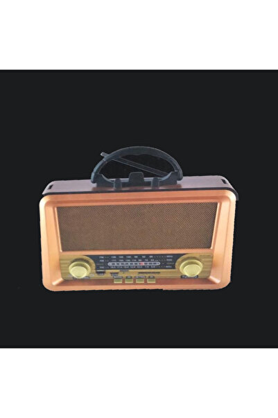 Mi7a NOSTALJİK RADYO BLUETOOTH HOPARLÖR SD KART USB GİRİŞLİ ŞARJLI FM RADYO