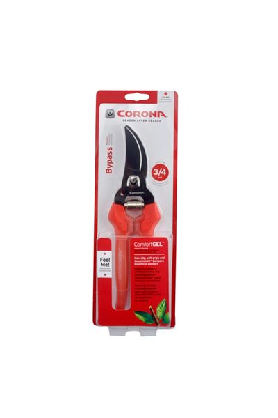 Corona Comfort Gel Bypass Pruner with Non-Slip Handle 3/4inch