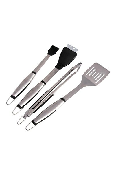 Grill Mark مجموعة أدوات الشواء عالية الجودة المكونة من 4 قطع