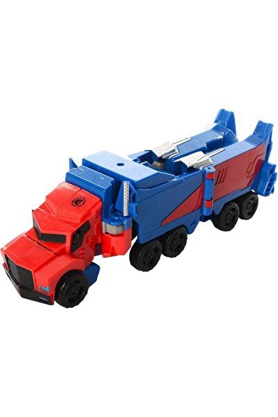 Cango T-warrior Metal Gövdeli Oyuncak Robota Dönüşebilen Araba Transformers Optimus Prime