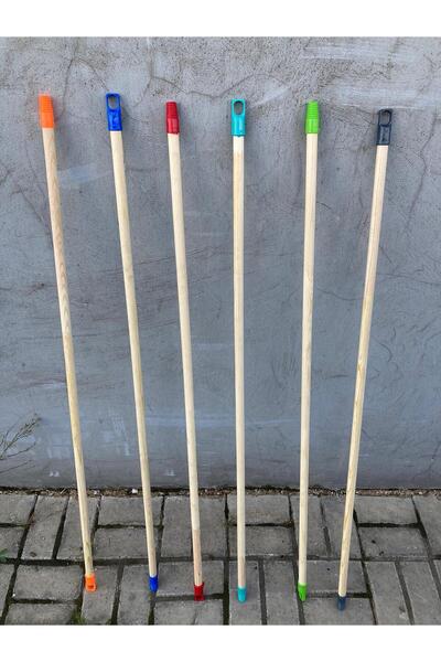 bizhan FIRÇA SAPI İTHAL ÇAM PLASTİK VİDALI ( FİNGER JOINT ) 120 cm 10 Adet