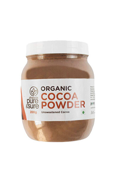 Pure & Sure مسحوق الكاكاو العضوي، 200 جرام