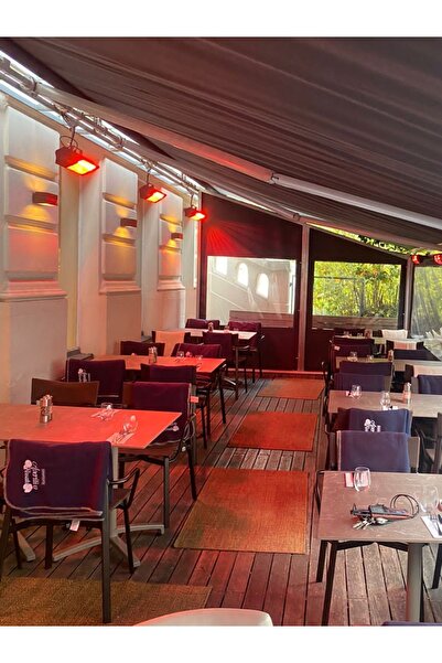 HOTTABLE Supreme Plus 2000 Watt Uzaktan Kumandalı Su Geçirmez Dış Mekan Isıtıcı