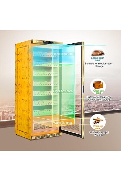 RACHING Elektronik Puro Dolabı Gold Mon3800a