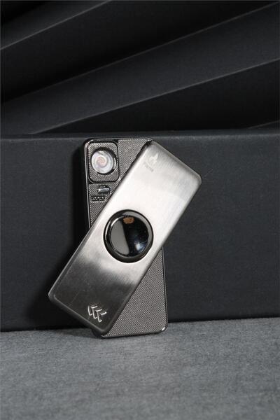 Silvio Monetti Metalik Renk Ledli Ve Çarklı Şarjlı Çakmak 24csm22105ar02