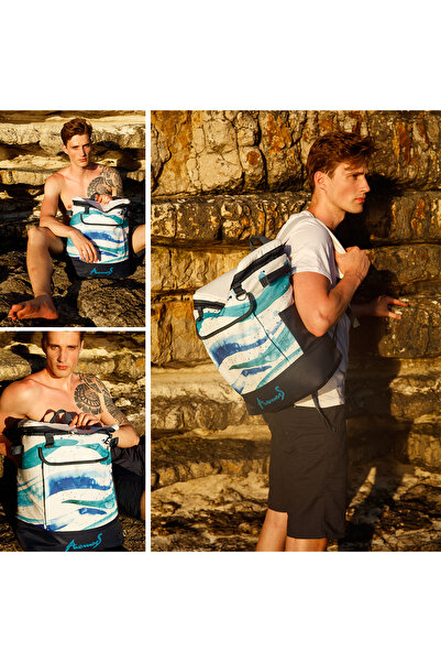 ANEMOSS Waves Insulated Cooler Backpack