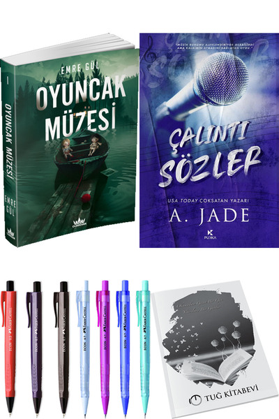 Ephesus Yayınları Çalıntı Sözler ve Oyuncak Müzesi Emre Gül 2li Set + Hediyeli