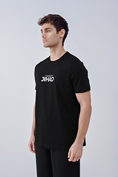 Dembu Jihad Tasarım Siyah Tişört