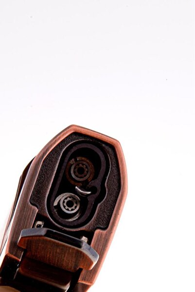 Parmida 2 Torch Pürmüz Bronz Desenli Puro Çakmağı