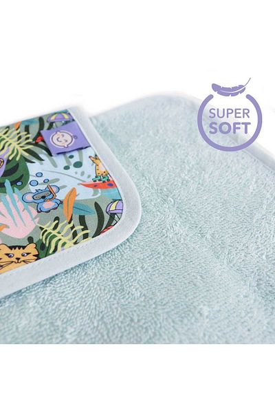 Milk & Moo Milk&Moo Jungle Friends Baby Diaper Changing Pad