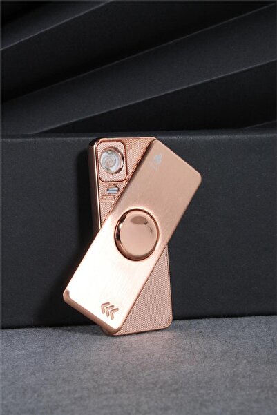 Silvio Monetti Rose Renk Ledli Ve Çarklı Şarjlı Çakmak 24csm22105ar05