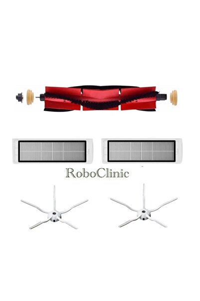 Roboclinic Set de 5 piese de schimb compatibile cu aspiratorul robot alb comp...