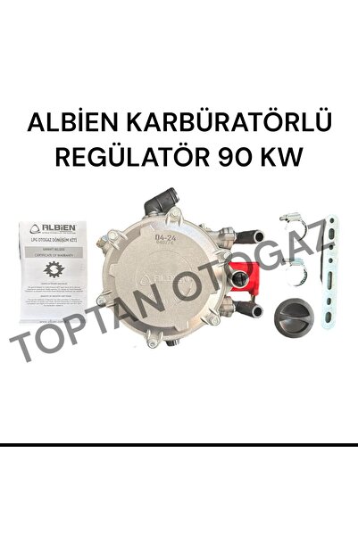 ALBİEN KARBÜRATÖRLÜ REGÜLATÖR 90 KW (OTOGAZ BEYNİ) HEDİYELİ YENİ ÜRETİM TARİH...