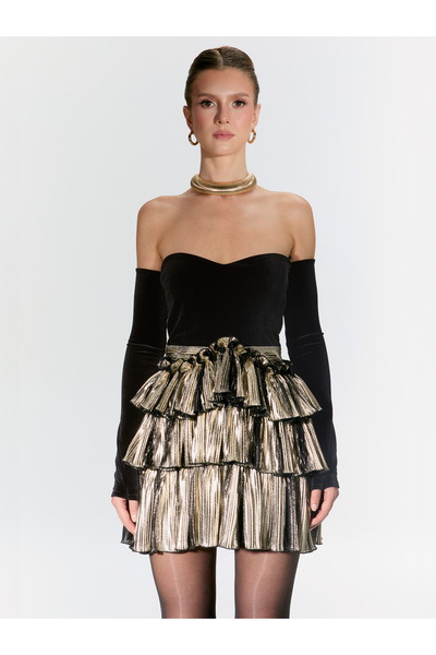 Nur Karaata Versailles Mini Elbise