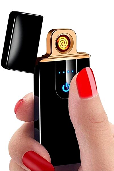 By Marine Siyah Usb Şarjlı Çakmak Bysmc446usbr001