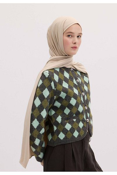Fresh Bamboo Combed Shawl - Nude Color