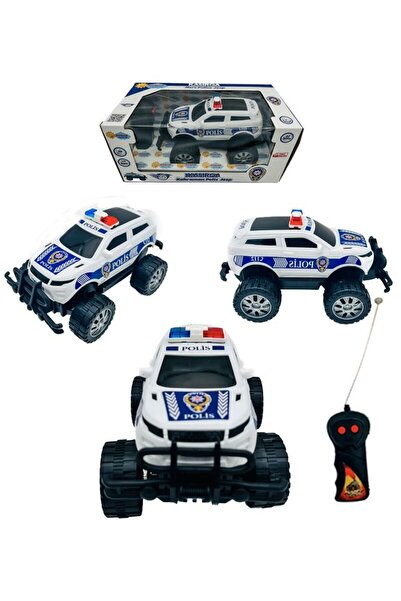 Genel Markalar - UZAKTAN KUMANDALI - İKİ FONKSİYONLU KASIRGA POLİCE JEEP - PO...