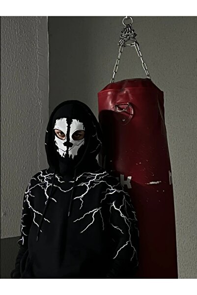 GYES Ghost Maskesi Motor Buff Balaklava Koruyucu Kar Yüz Maskesi