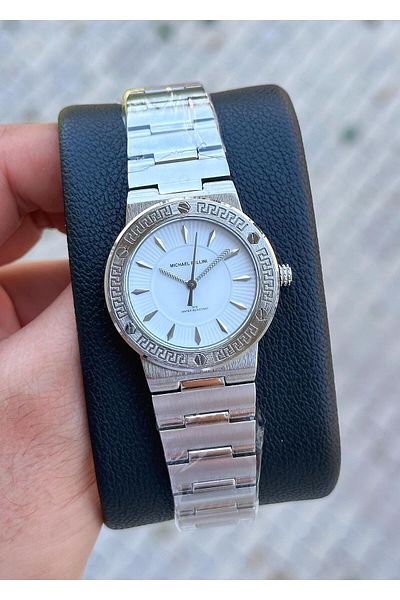 Michael Fellini Women's Wristwatch - Waterproof Steel Case and Cord