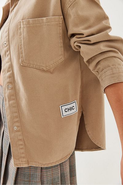 Bianco Lucci Dámská elegantní košile Gabardine Emblem 4473 60351148