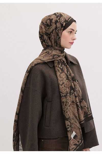 Fresh Freda Patterned Shal - Earth Color