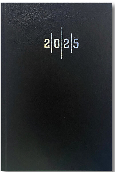 Liz Ajanda 14X20 Ekonomik Cilt Bezi Çizgili 2026 Siyah