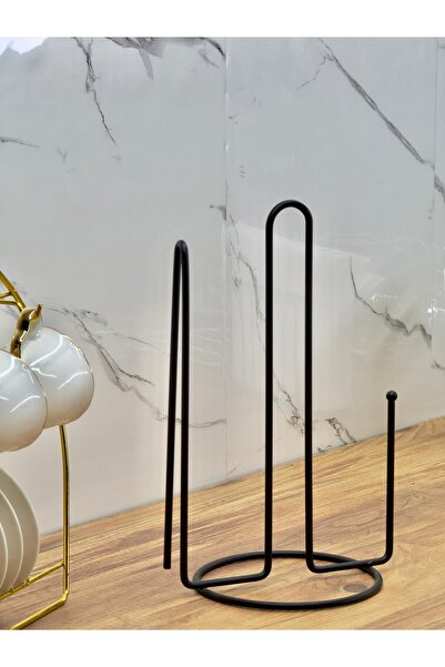 NTC METAL Black Countertop Paper Towel Holder