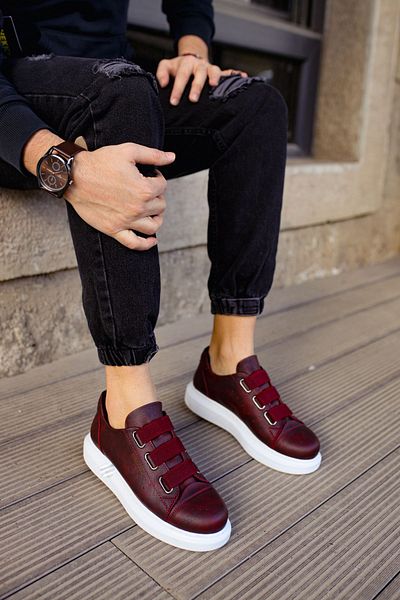 Maroon sneakers mens on sale