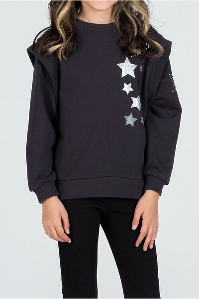 Kyron Hanorac pentru fete 100% bumbac cu model de stele