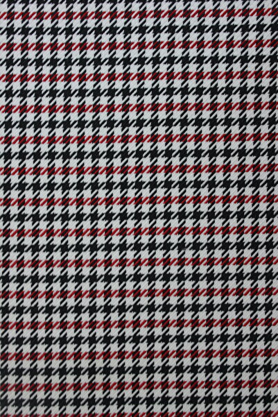 Berryka Oto Döşemelik Kazayağı Süngerli Koltuk Döşeme Kumaşı 150cm En -KIRMIZI