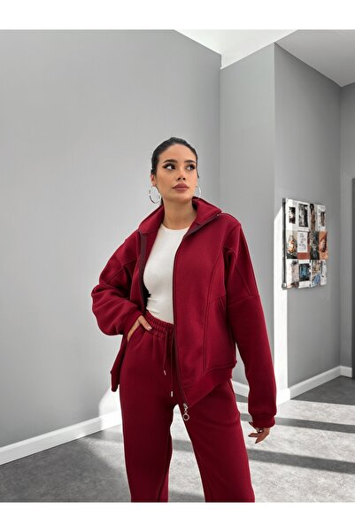 ESRAHELVACI Three Thread Raised Tracksuit Set