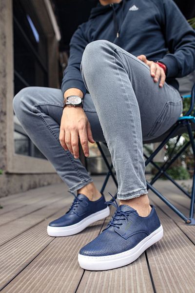 Chekich Ανδρικά παπούτσια Rex Ch061 Cbt - Navy Blue