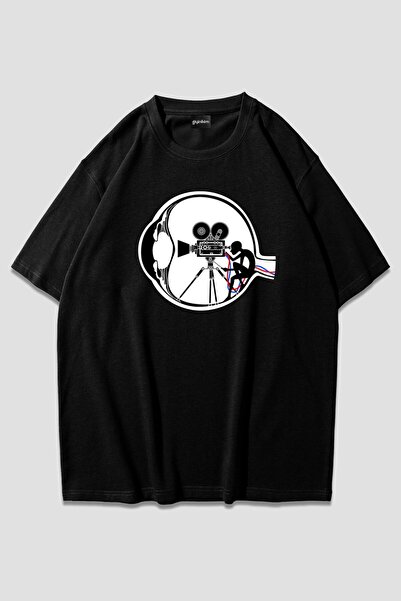 ZOKAWEAR تي شيرت سينما جوي أوفر سايز للجنسين
