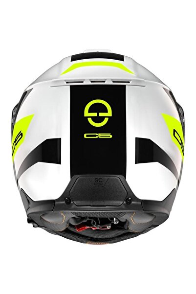 Schuberth C5 Eclipse Yellow Çene Açılır Motosiklet Kaskı