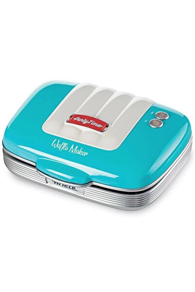 woodhub Turkuaz Renkli Waffle Makinesi, Lezzetli Tatlar için Mükemmel Seçim