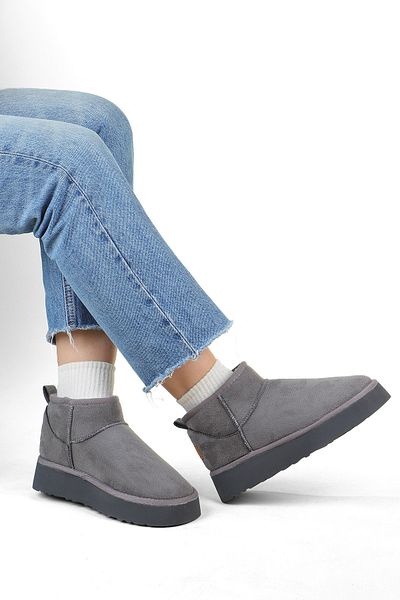 Pierre Cardin Pierre Cardın 52709 UG Short Suede Shearling Sports Women's Boots