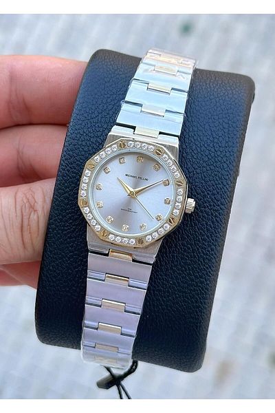 Michael Fellini Women's Wristwatch - Waterproof Steel Case and Cord