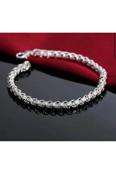 Buniş Steel Men's Thick Knitted Bracelet