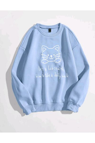 FAVORİST Hanorac unisex cu urechi de pisică
