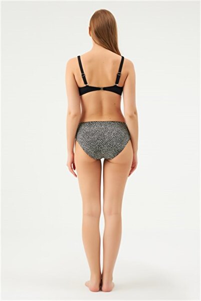 Eros Bikini Set with Gathered Detail 1061Esbk Black