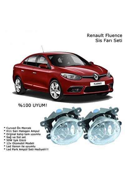 Myd Group RENAULT FLUENCE SİS FARI LAMBASI AMPULLU SET (2 ADET) 261500097R