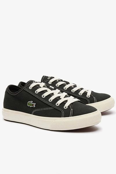 Lacoste Men's Black Sneakers - Backcourt Model