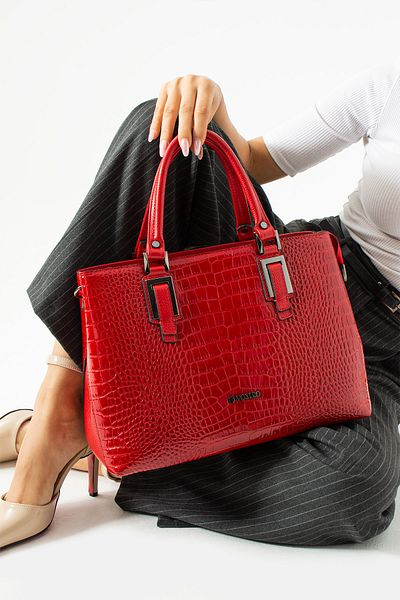 VOSTRO Handmade Italian Style 100% Real Genuine Leather Office Briefcase with Strap - Viviana