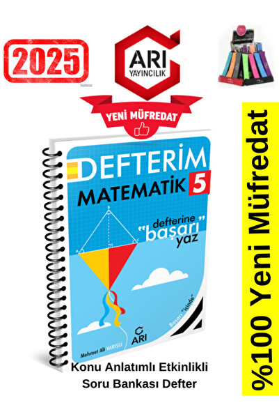 Ens Yayıncılık Arı Yayınları 2025 5.Sınıf Matemito Matematik  Konu Anlatımlı ...
