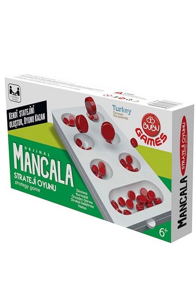 Bubu Bu-Bu Games Plastic Mangala Strategy Game