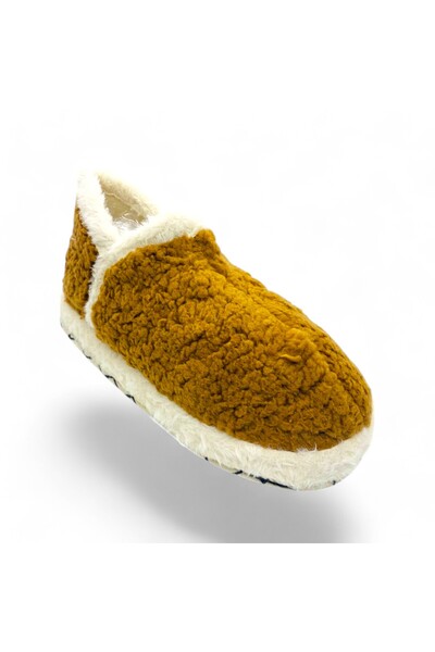 TrineBear Ultra Hafif Rahat Panduf Kadın Ev Botu Ev Ayakkabısı Sıcak Tutan Kı...