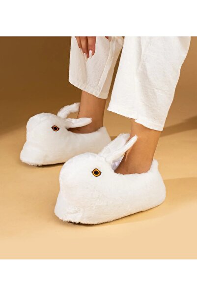Genel Markalar TAVŞAN FİGÜRLÜ PANDUF EV BOTU TAVŞANLI PANDUF RAHAT HAFİF