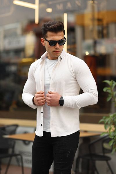 NO4 Sade Slim Fit Lumberjack Shirt