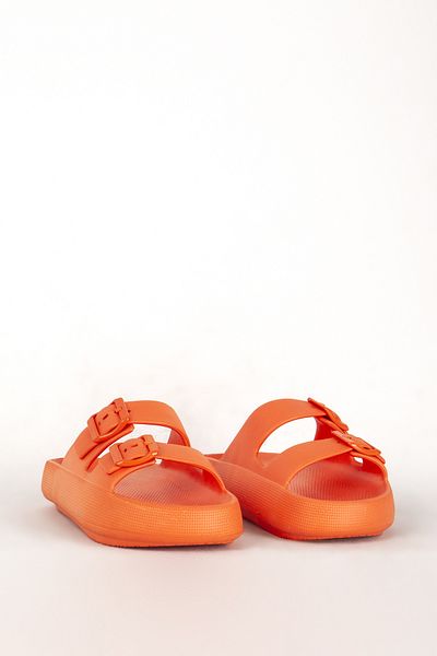 Hammer Jack Orange Women's Beach Slippers - Daily Use, Model 581282 z